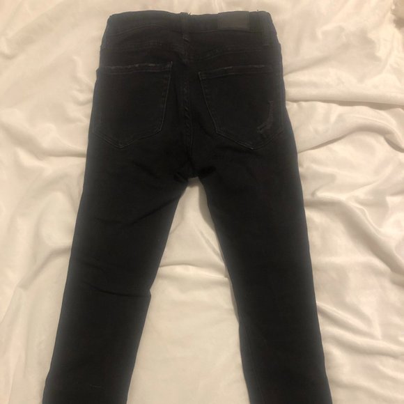 Aeropostale Flex Effects Jeggings Black Size 000 S - Picture 2 of 5